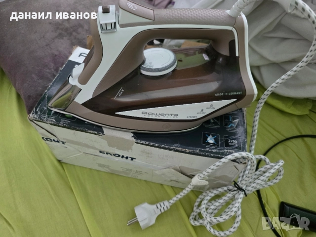 парна ютия rowenta , снимка 1