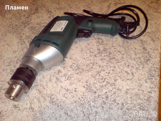 Ударна пробивна бормашина, дрелка Green Tools 500w,, снимка 2 - Бормашини - 35476883