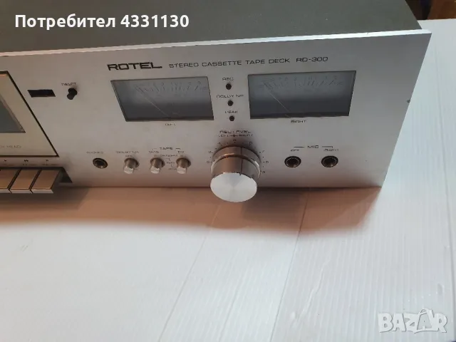 rotel Rd 300 касетен дек, снимка 9 - Декове - 49457430