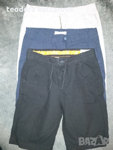 3 броя Къси панталони H&M, Benetton, снимка 1 - Детски къси панталони - 34042645