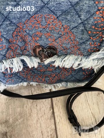 Деним дамска чанта Desigual, снимка 3 - Чанти - 55852309