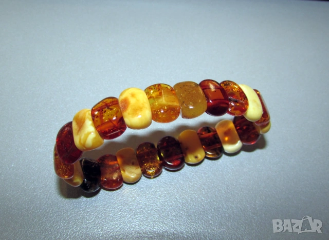 гривничка от кехлибар , снимка 2 - Гривни - 53032398