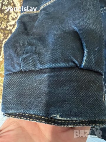 Дълга дънкова шуба, снимка 6 - Якета - 38453168