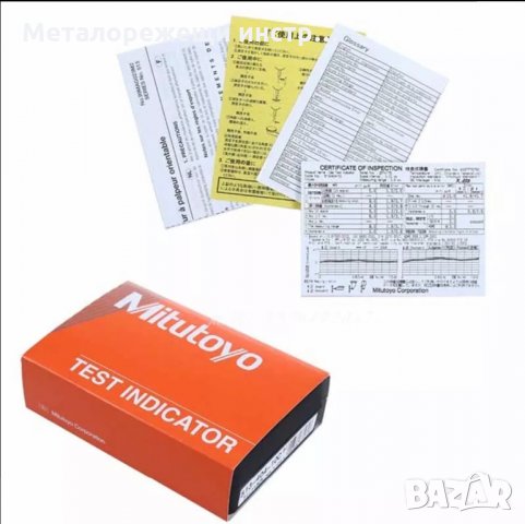 Индикаторен часовник с чупещо краче MITUTOYO, снимка 3 - Други инструменти - 31301529