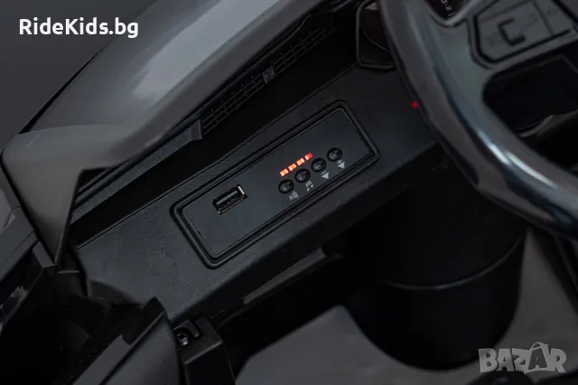 Audi SQ8 12V – Детски акумулаторен джип, Черен, EVA гуми, снимка 17 - Детски велосипеди, триколки и коли - 50418596
