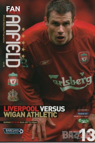 ЛИВЪРПУЛ оригинални английски футболни програми Шампионска лига Челси, Арсенал, Нотингам Форест Вила, снимка 10 - Фен артикули - 28705423