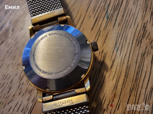 Колекционерски часовник MONDAINE AUTOMATIC ETA 2783, снимка 5 - Колекции - 39900286