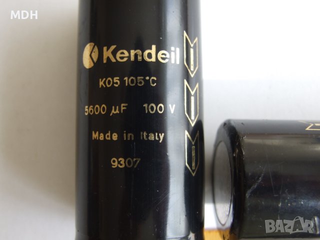 кондензатор  5600 мФ /100 в, снимка 2 - Друга електроника - 40727396