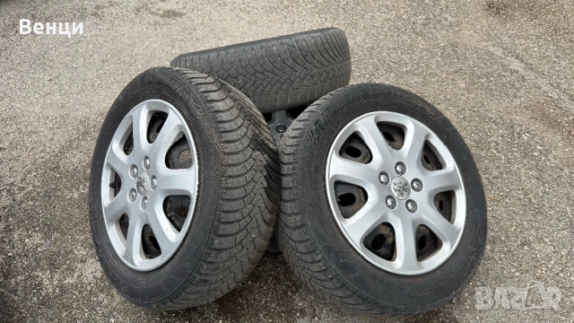 Днанти Пежо 407, снимка 2 - Гуми и джанти - 54016885