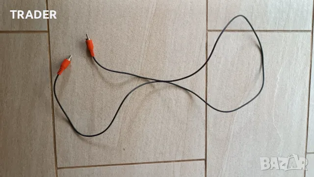 Аудио видео кабел чинчове 1RCA, 1.5 метра, черен