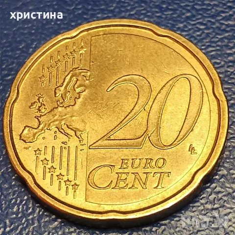 20 цента от 2020г-Андора