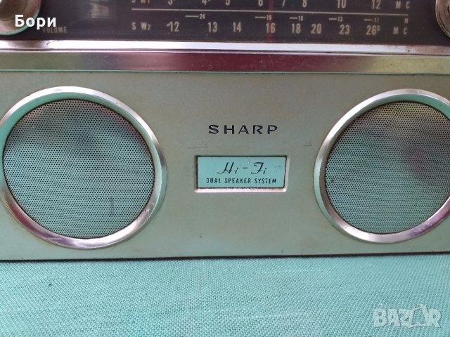 SHARP BY 488 HI FI  Радио, снимка 3 - Радиокасетофони, транзистори - 29514539