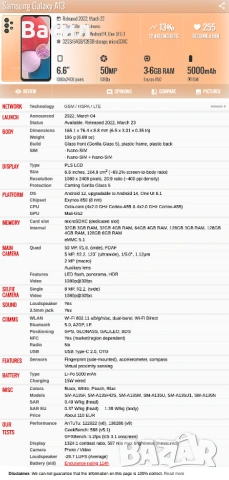 Samsung Galaxy A13 , снимка 7 - Samsung - 53054292