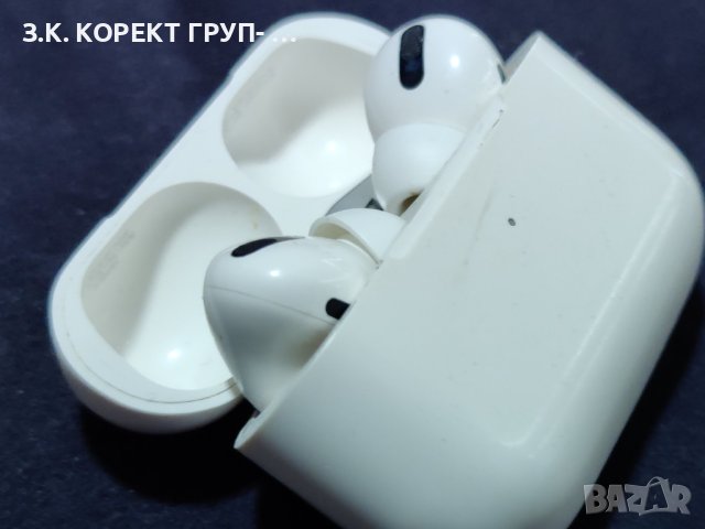 Bluetooth Слушалки Apple AirPods Pro 2019 Оригинални, снимка 3 - Слушалки и портативни колонки - 42748429