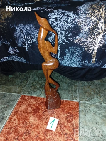 Женски дървени пластики, снимка 3 - Декорация за дома - 50693282