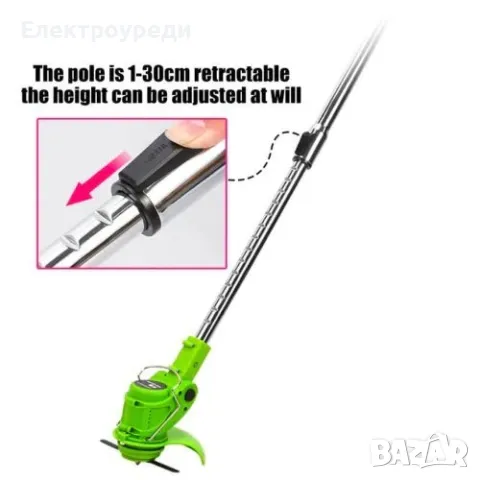 Немски Комплект Акумулаторен Тример WerkBull и Мини Резачка + четири батерии 36V/ 8Ah и две зарядни , снимка 5 - Други инструменти - 47631854