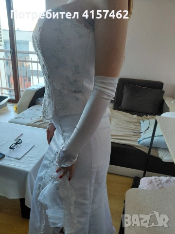 булченски тоалет от 2части и ръкавици , снимка 3 - Рокли - 53137887