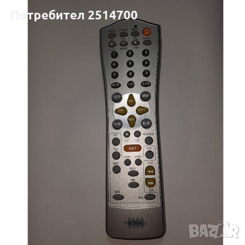 Дистанционно управление HERU 10-IN-1 UNIVERSAL REMOTE , снимка 1 - Дистанционни - 34949266