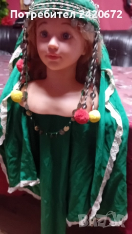 накит  с  пендари  за глава с кърпа, снимка 7 - Антикварни и старинни предмети - 52753749