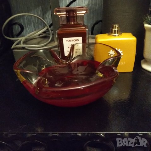 Мурано ръчно изработен пепелник ., снимка 3 - Декорация за дома - 39365525