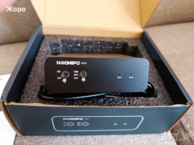 ⏯️Клип. DSD / PCM DAC Sabre ES9028 чисто нов