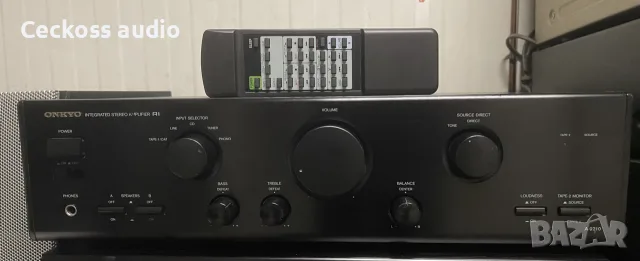 Стерео усилвател Onkyo A-9210 с дистанционно – отлично състояние