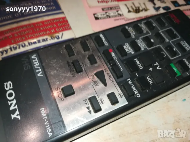 заявено-SONY RMT-V115A VTR/TV REMOTE 2910241816, снимка 6 - Дистанционни - 47765148