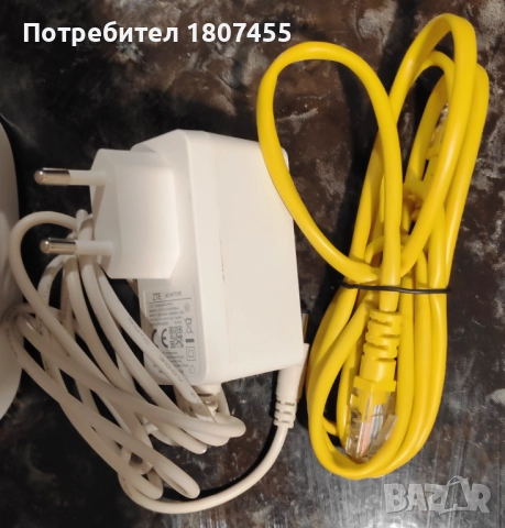 ZTE MC801A рутер, 5G бял, снимка 3 - Рутери - 52070491