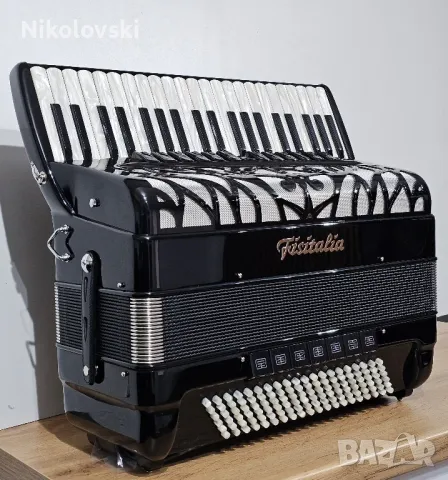 Висок клас италијански акордеон Fisitalia , снимка 3 - Акордеони - 48021782