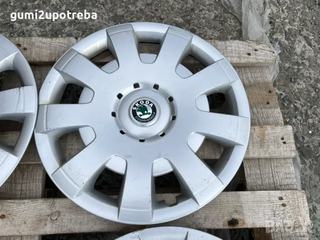 16 цола Тасове SKODA Yeti Octavia Оригинал 3T0601147, снимка 5 - Аксесоари и консумативи - 49533459