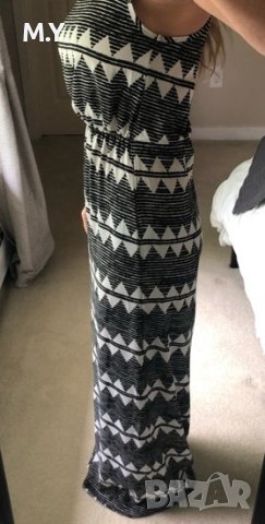 Дълга лятна рокля H&M размер S, снимка 8 - Рокли - 37062391