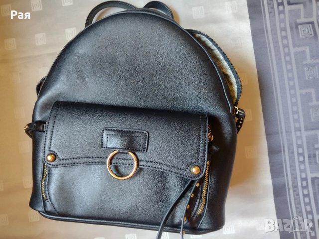 Черна дамска раница Saint Sulpice, снимка 1