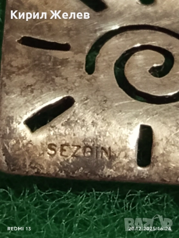 ИЗЯЩНА СРЕБЪРНА ВИСУЛКА СЛЪНЦЕ ПОДХОДЯЩ АКСЕСОАР за ЕЖЕДНЕВИЕТО 43511, снимка 3 - Колиета, медальони, синджири - 52858434