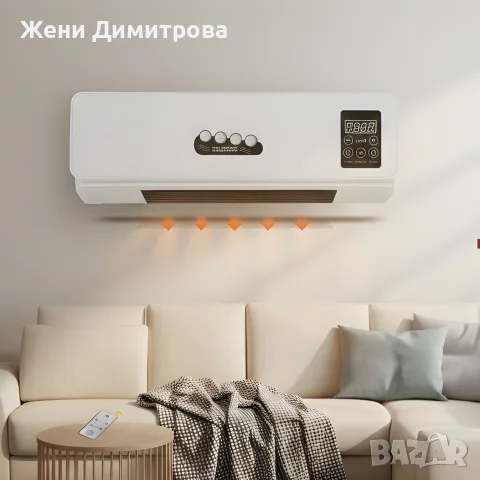 Стенна печка KraftWaagen 3 в 1 - отопление и охлаждане, снимка 2 - Отоплителни печки - 56119704