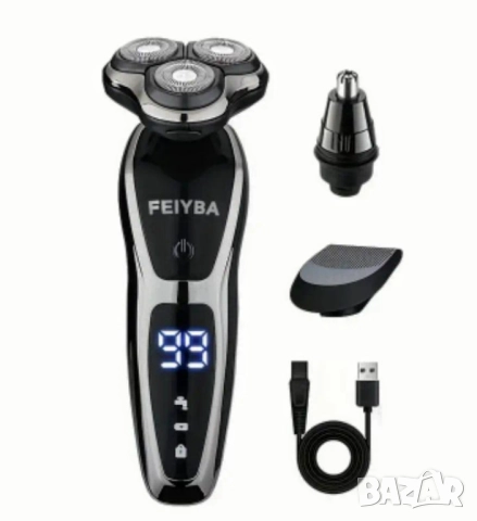 Самобръсначка 3в1- Брада,Нос,Ухо, Бакенбарди , снимка 11 - Електрически самобръсначки - 52030414