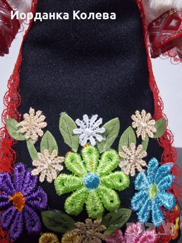 Кукла в Тракийска носия, снимка 2 - Колекции - 52425915