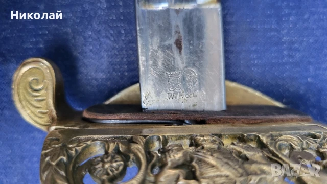 Шпага, сабя, меч Саксония модел 1889, снимка 4 - Антикварни и старинни предмети - 51189378