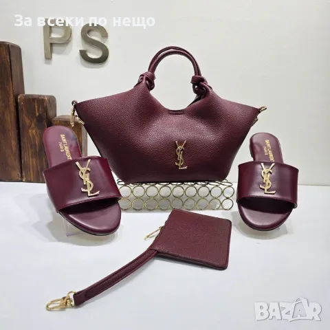 Yves Saint Laurent Дамски Чехли - Различни Цветове Код SEM-409, снимка 2 - Чехли - 55867752