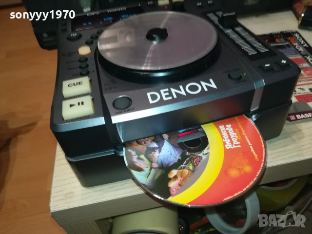 DENON DN-S1000 MP3 CD PLAYER-MADE IN JAPAN 1911251016, снимка 2 - Декове - 52462994