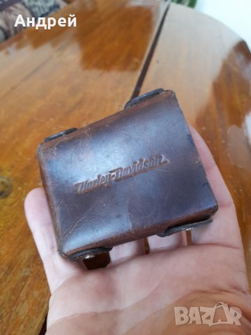 Стар калъф за цигари Harley Davidson, снимка 3 - Други ценни предмети - 32054521