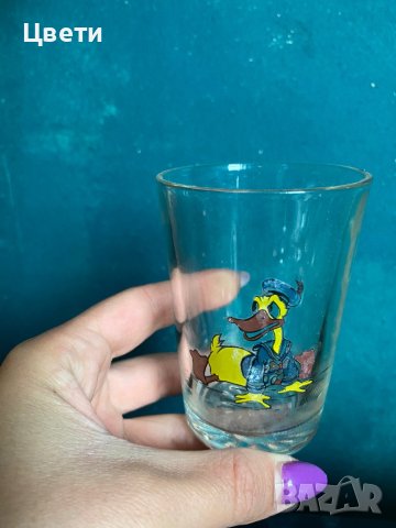 Детски Ретро чаши с патока Доналд, снимка 5 - Антикварни и старинни предмети - 42165749