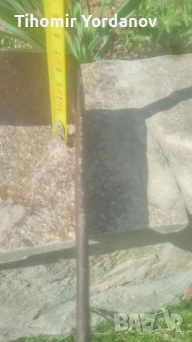 Ръжен за пещ, ковано желязо.