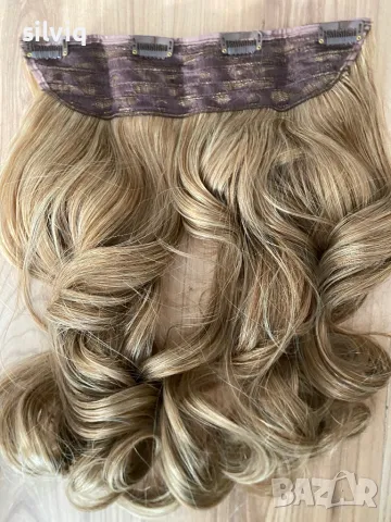 Екстеншъни с клипси, снимка 4 - Аксесоари за коса - 49174327