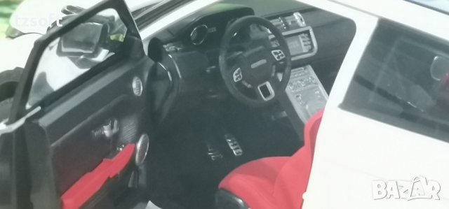 Land Rover Range Rover Evoque 2011 - бял - GTAutos 1:18, снимка 6 - Колекции - 37511015