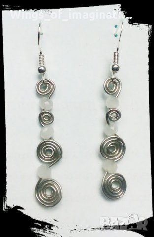 ! РАЗПРОДАЖДБА ! - Обеци ръчна изработка със сребро 925 по 3 лв., снимка 6 - Обеци - 30969932