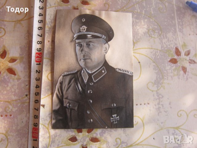 Снимка немски офицер генерал 3 Райх