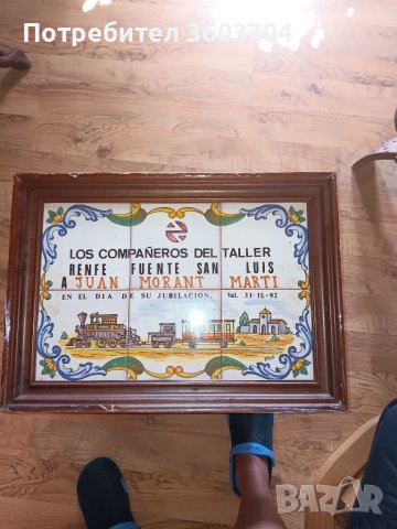 испанска картина, снимка 2 - Антикварни и старинни предмети - 51124665