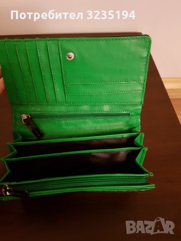 Krizia Poi черно портмоне, снимка 2 - Портфейли, портмонета - 34888009