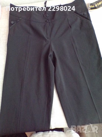 Чисто нов черен панталон, снимка 3 - Панталони - 37513140