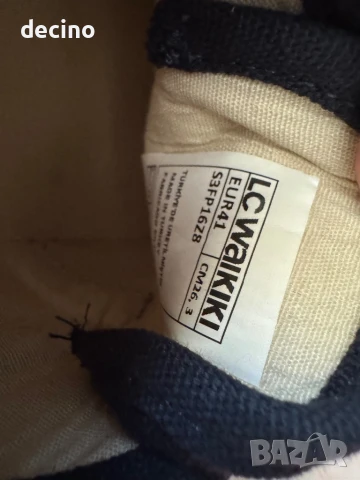 Нови сини мокасини / обувки 41 номер, снимка 4 - Мокасини - 50666449